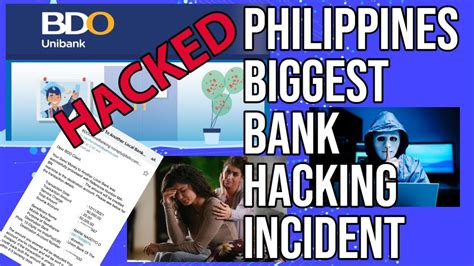 bdo employee scandal|Philippine Central Bank Probes Hacking Complaints at Banks.